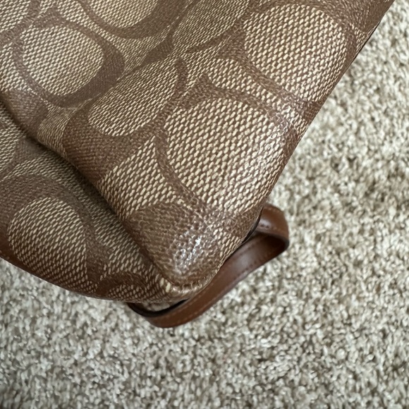 💕Beautiful💕 COACH Sage Series Crossbody monogram signature handbag purse - Picture 16 of 16